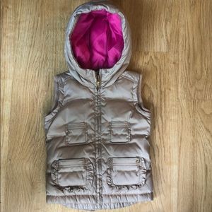 Juicy Couture Girls Down Vest Size 7